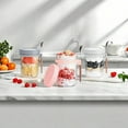 thumbnail image 2 of 6 Pack Overnight Oats Jar Overnight Oats Containers with Lids and Spoons,Reusable Mason Jars for Overnight Oats,Meal Prep Containers with Lids,Glass Container Food Storage,12 oz Canning Jars,FoodJars, 2 of 8