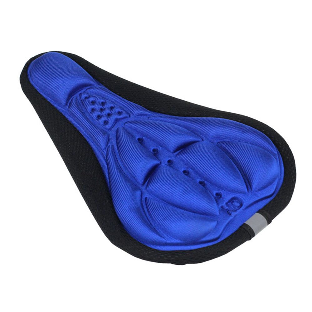 blue bike saddle