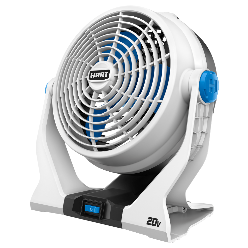 HART 20Volt 2Speed 7.5Inch Cordless Fan (Battery Not Included
