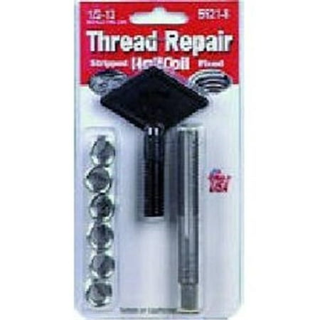 - Helicoil 5521-8 - 0.5-13 Inch Coarse Thread Repair Kit