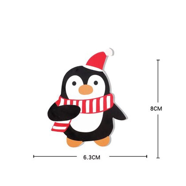 Tarjetas de Piruleta de papel de dibujos animados de Papá Noel, paquete de regalo de piruleta DIY, decoración de Navidad, Año Nuevo, 2022, 50 unidades por lote