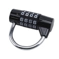 thumbnail image 1 of Multifunctional Combination 4 Digit Security Padlock Gym Locker Drawer Luggage Cabinet Toolbox Door Lock Door Padlock, 1 of 5