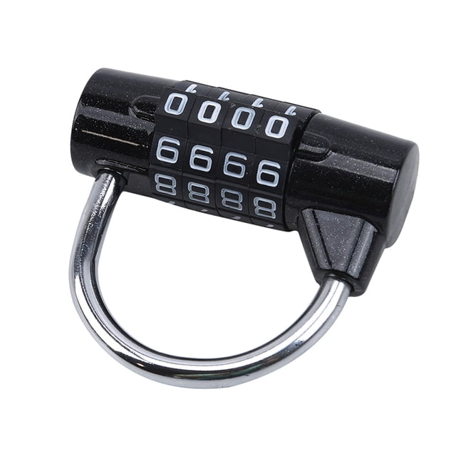 Multifunctional Combination 4 Digit Security Padlock Gym Locker Drawer Luggage Cabinet Toolbox Door Lock Door Padlock
