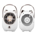 thumbnail image 4 of Ventilador de aire Acondicionado ANGGREK 350 Ml Recargable por USB Humidificador Portátil enfriador de aire Ventilador de Nebulización con Luz Ambiental LED, 4 of 8