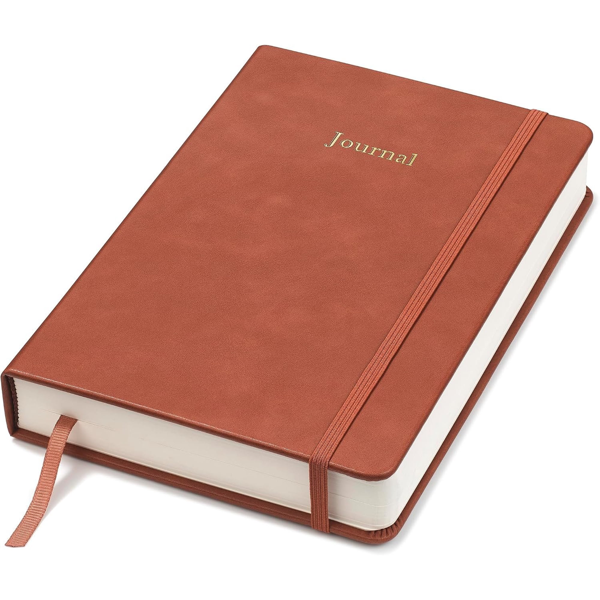 Resourceful Journal - Personal Finance and Budgeting Planner - Personalization (Brown, 8.5"x5.5")