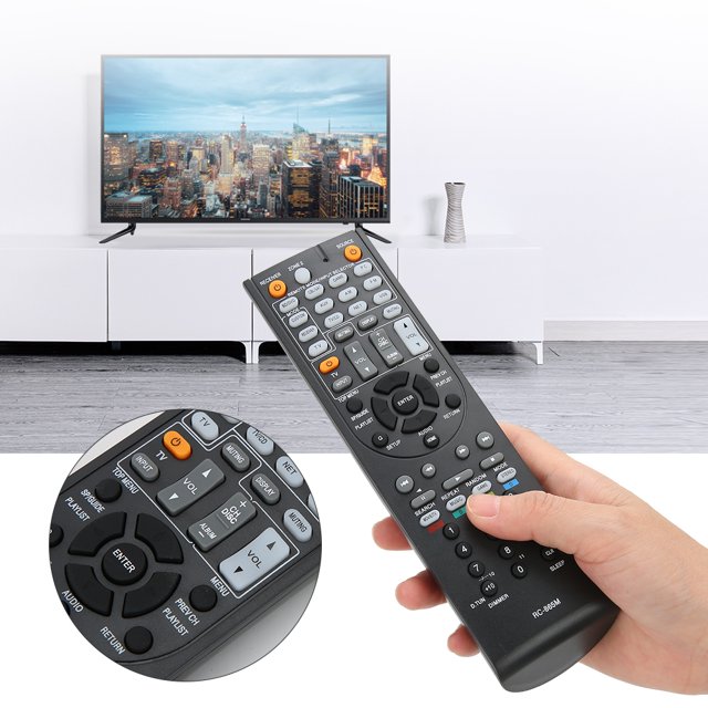 Télécommande ABS Shell TV, Télécommande RC-865M Haute Sensibilité, pour Tx-nr525 Txnr525 Récepteur Av