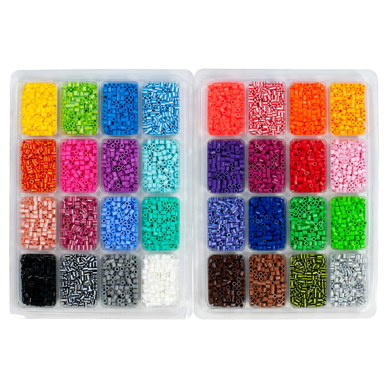 Perler Double Fused Bead Tray, Ages 6 and up, 8000 Pieces 