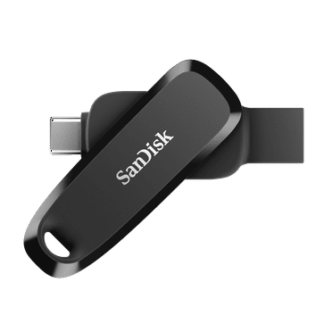SanDisk 128GB Phone Drive for Android, USB Type-C and Type-A Flash Drive, Black - SDDDC6-128G-G46