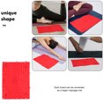 thumbnail image 2 of IDEANATEGRATE Acupressure Mat 1Pcs Red TPE for Home Use and Office Environment 15.4 x 11.4 x 0.8 in, 2 of 8