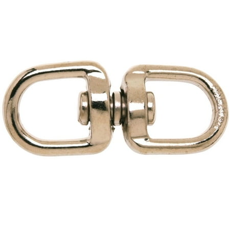

2 Pcs Campbell Swivel Double Round Eye 5/8 In. Swivel
