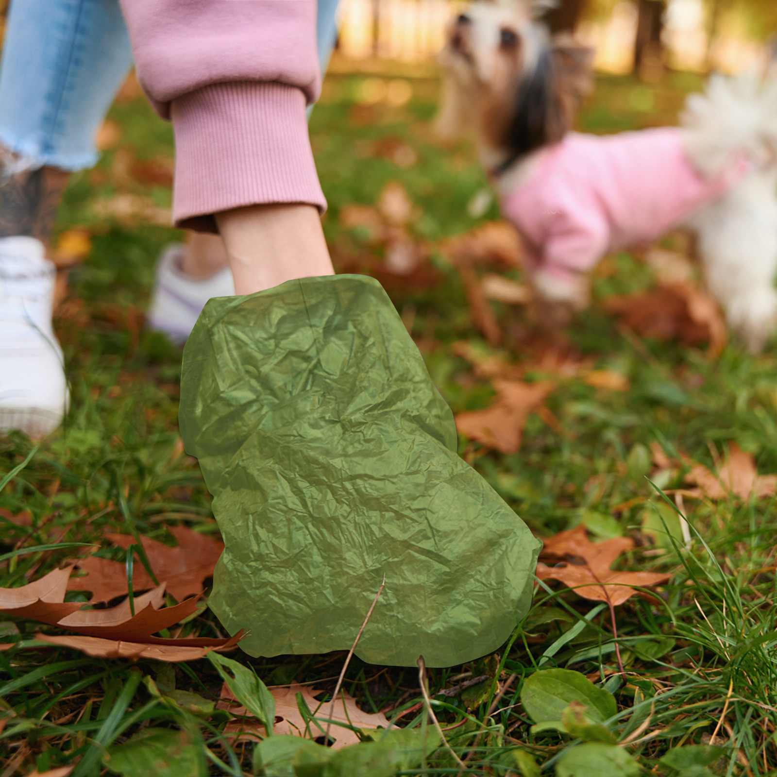 Biodegradable Dog Poop Bags 300 Count Durable Pet Waste Bags for Daily Dog Walking Cat Litter Cleanup and Outdoor Travel Use