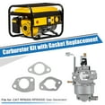 thumbnail image 2 of Unique Bargains 1set Carburetor Kit Silver Tone for Caterpillar RP6500 RP6500E Gas Generator, 2 of 6
