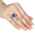 thumbnail image 5 of Everly Women's Created Sapphire Sterling Silver Ring, 5 of 7