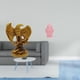 thumbnail image 2 of Majestuosa escultura de cerámica de , adorno decorativo con tapa para el hogar, la oficina, estanterías, comedores, fiestas., 2 of 8