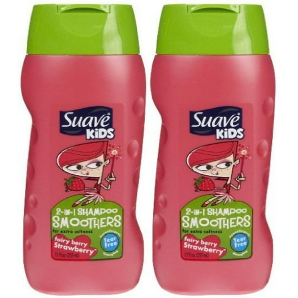 suave kids 2in1 shampoo & conditioner strawberry swirl 12 oz 2