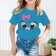 thumbnail image 2 of Playeras Para Hombre De Gran Tamaño Para Niñas Y Niños, Bonitas Camisetas De Manga Corta Con Cuello Redondo Y Estampado Informal De Verano, Camisetas Holgadas A La Moda, 2 of 4