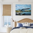 thumbnail image 2 of Stupell Industries Sea Plane on Wooded Lakefront Cloudy Sky,30 x 40,Designed by John Slemp, 2 of 6