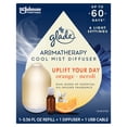 thumbnail image 1 of Difusor de aromaterapia Glade y ambientador de aceite esencial para el hogar, mejora el aroma de tu día con notas de naranja y neroli, 0,56 onzas líquidas, 1 of 9