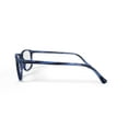 thumbnail image 6 of Bio Eyes Men's Crane Square Prescription Eyeglasses with Case, Navy Blue, 6 of 10