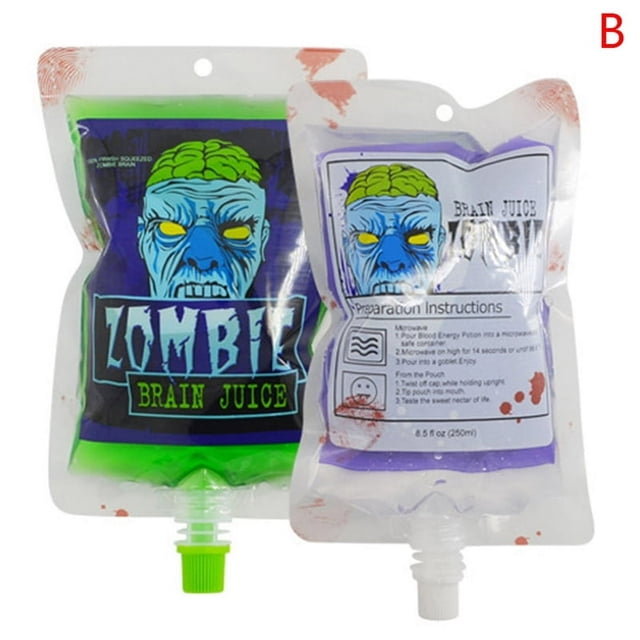 10pcs 250ml Halloween Cosplay Drink Container Bag Vampire Blood Pouch Props