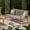 Natural+Grey, variant on Natural Style Design - Complementary Finish - Patio Entertainment - Comfortable Lounge