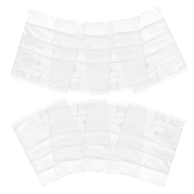 FOMIYES 8Ud Bolsas Compresoras Para Organizar Ropa Y Textiles Con Transparente