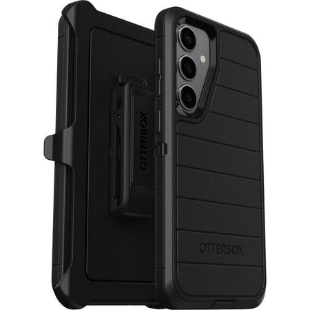 OtterBox Samsung Galaxy S25+ (Only) - Defender Series Pro Case - Black - Screenless - Rugged & Durable - with Port Protection - Holster Clip Included - Non-Retail Packaging