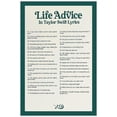 thumbnail image 3 of Póster con la letra "Te amo en el estilo de Taylor Swift", citas musicales de cantantes retro, pintura en lienzo, arte de pared, imágenes, decoración de la habitación del hogar, regalo, 3 of 5