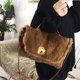 thumbnail image 2 of Bolso de marca de lujo para mujer, bolso de mano de piel de felpa de gran capacidad para otoño e invierno, bolso cruzado de un solo hombro con personalidad a la moda, 2 of 5