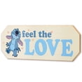 thumbnail image 2 of Decoración de pared Open Road Brands Disney Lilo y Stitch Wood, 2 of 6