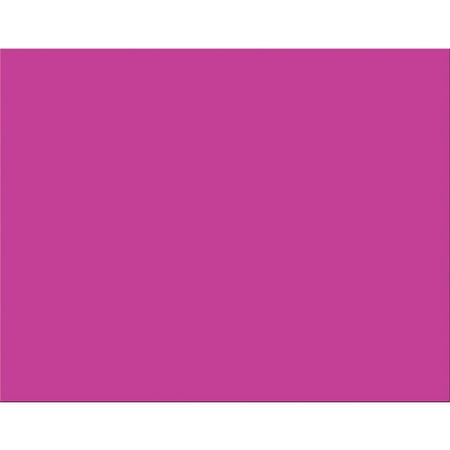 Pacon® Railroad Board, 4-Ply, 22" x 28", Magenta, Pack of 25