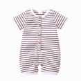 thumbnail image 4 of TOWED22 Baby Boys Girls Romper One-Piece Print Beach Outfit Summer Clothes 0-24 Months White,12-18 M, 4 of 4