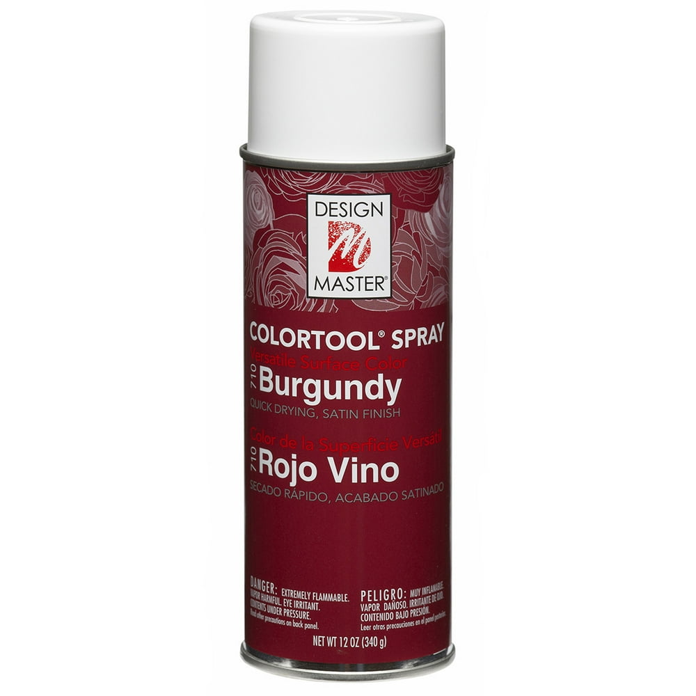 Design Master Colortool Spray Paint 12ozBurgundy