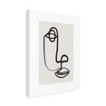 thumbnail image 4 of Beth Cai 'Abstract Face No1' Canvas Art, 4 of 4