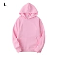 thumbnail image 1 of Sudadera con capucha Sudadera con capucha unisex de algodón Sudadera con capucha que absorbe el sudor Sudadera con capucha, rosa, L Sweethay AP000776-32, 1 of 7