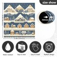thumbnail image 5 of Yayeee Magnetic Dishwasher Cover for The Front Decoration Home Kitchen Machine Sticker Protector, Winter Village, 5 of 6