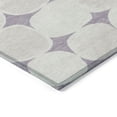 thumbnail image 4 of Addison Rugs Chantille Indoor/Outdoor Transitional Circles Lavender Washable Rectangle Rug, 3' x 5', 4 of 6
