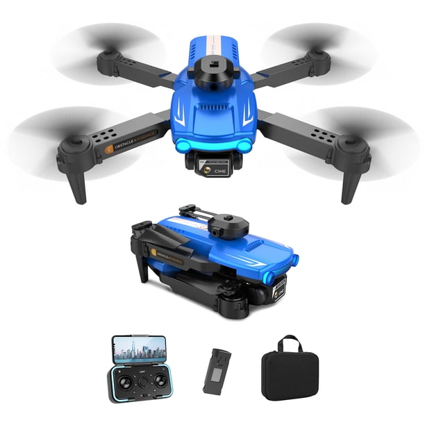 E88 Pro Drone Con Cámara 4k, Wifi Fpv P Hd Dual Plegable R. Color Negro | Meses sin interés