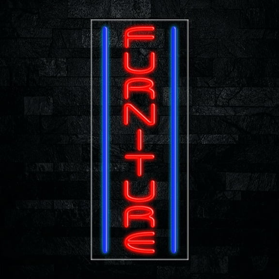 Furniture LED Neon Sign 12"L x 30"H #31558