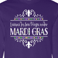 thumbnail image 4 of Inktastic Laissez Les Bon Temps Rouler Mardi Gras Long Sleeve T-Shirt, 4 of 5