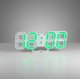 thumbnail image 3 of Reloj Digital Pared o Buro Color Verde Temperatura Alarma Cocina, 3 of 7