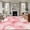 Pink, variant on 6'x9' Area Rugs, Pink Coastal Shell Indoor Outdoor Area Rug for Living Room Bedroom, Nautical Beach Ocean Summer Washable Bathroom Rugs Kitchen Floor Carpet Mats Home Decor Aesthetic