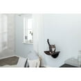 thumbnail image 2 of TRIXIE Lorena Space Saving Wall Mounted Cat Perch with Soft Cushion, Brown, 2 of 5