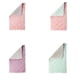 thumbnail image 5 of Billuyoard Dishcloth Microfiber Cloth Folding Rags Washcloth Water-absorbing Bowl Tableware Towel Non-stick Dishes Pots for Home café rosa 10piezas, 5 of 6
