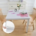 thumbnail image 2 of HAOXIT Square Tablecloth Cute Tablecloth Spring Holiday Washable Polyester Table Cloth Table Cover for Kitchen Dining Room Party Indoor Outdoor Decor 52*52, 2 of 8