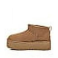 thumbnail image 3 of UGG Women's Boots Classic Ultra Mini Platform, Medium Flat Heel Flat Toe Chestnut, 8, 3 of 6