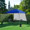 thumbnail image 2 of Renwick 10x10ft Pop-Up Canopy with Sun Shade Wall, Blue, 2 of 9