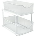 thumbnail image 3 of Sorbus 2-Tier Organizer Baskets with Mesh Sliding Drawers, 3 of 9