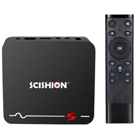 Model S Voice Remote TV Box RK3229 Android 8.1 2GB RAM + 16GB ROM 2.4G WiFi 100Mbps Support 4K H.265
