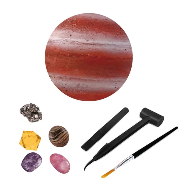 G Powder Eight Planets Excavation Toy For Children Solar System Archaeological Gem Mining Kit